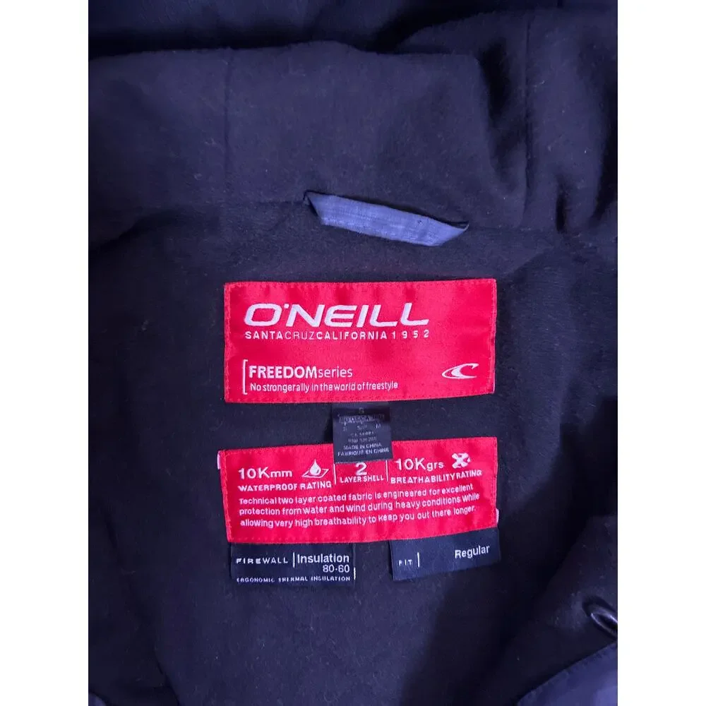 O’Neill Freedom Series Down Ski Snowboard Jacket Mens Small Waterproof